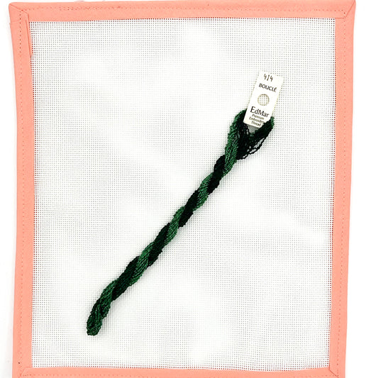 EdMar Co. - Bouclé 414 Medium to Light Forest Green
