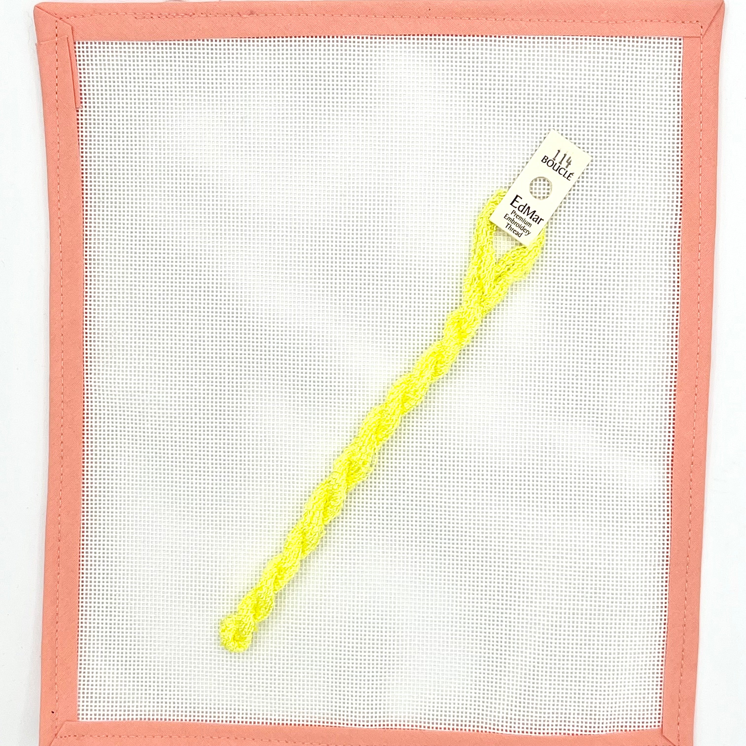EdMar Co. - Bouclé 114 Light Lemon – Carriage House Needlepoint