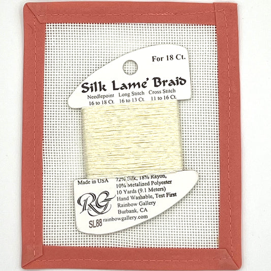 Silk Lame Braid SL88 Lemon Light