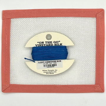 Vineyard Silk To Go Card - Commodore Blue 2237