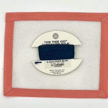Vineyard Silk To Go Card - Polo Blue 2210
