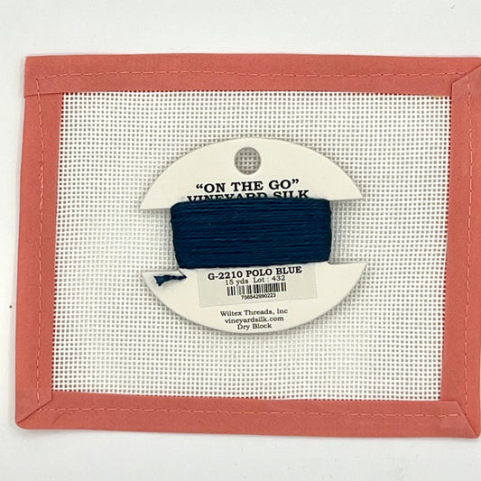 Vineyard Silk To Go Card - Polo Blue 2210