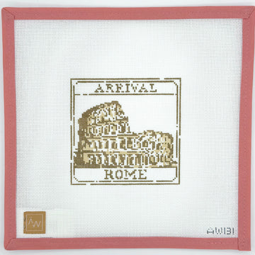 Audrey Wu Designs - Rome Passport Stamp