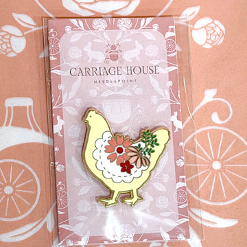 Floral Chicken Needleminder