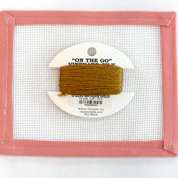 Vineyard Silk To Go Card - Antique Gold