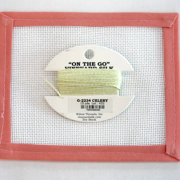 Vineyard Silk To Go Card - Celery