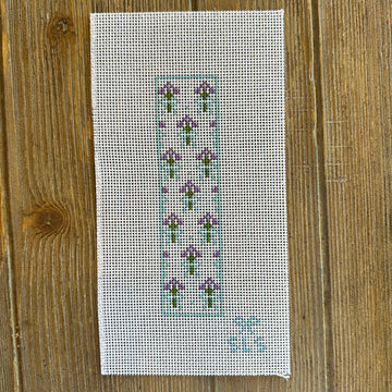 SLS Needlepoint - Bouquets, Purple