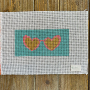 SLS Needlepoint - Heart Sunnies