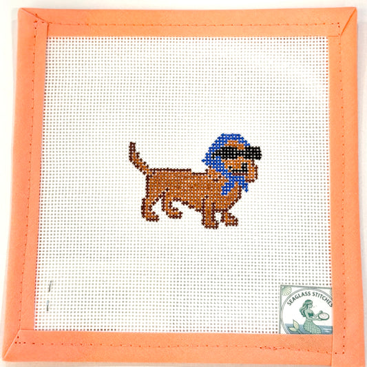 Seaglass Stitches - Diva Dachshund