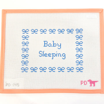 Poppy’s Designs - Baby Sleeping Blue Bows