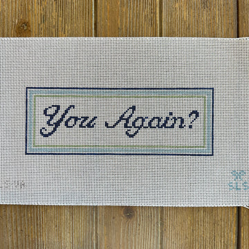 SLS Needlepoint - You Again?