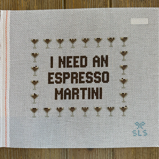 SLS Needlepoint - Espresso Martini