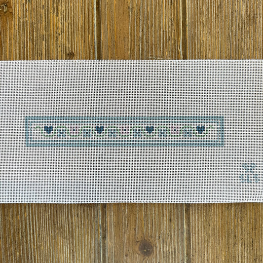 SLS Needlepoint - Love & Flower Fob, 18