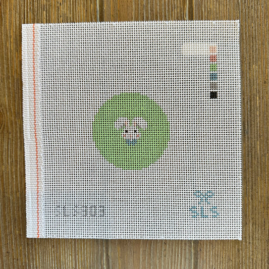 SLS Needlepoint - Mini Rabbit Round