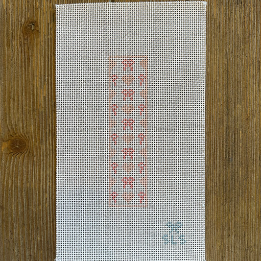 SLS Needlepoint - Bows & Hearts, Pink
