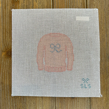 SLS Needlepoint - Pink Bow Sweater