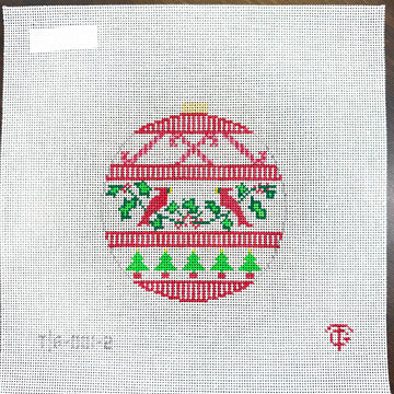 Tina Griffin Designs - Cardinal Round