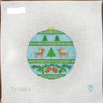 Tina Griffin Designs - Reindeer Round