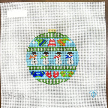 Tina Griffin Designs - Snowman Round