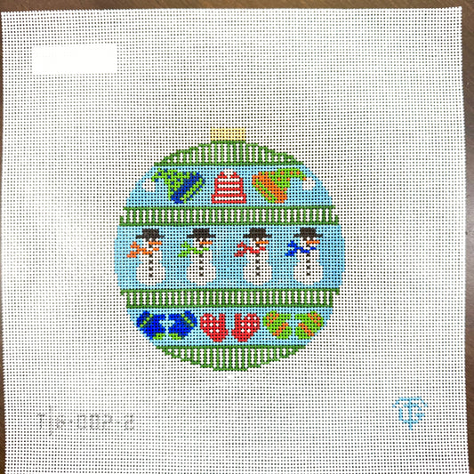 Tina Griffin Designs - Snowman Round
