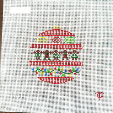 Tina Griffin Designs - Gingerbread Kids Round