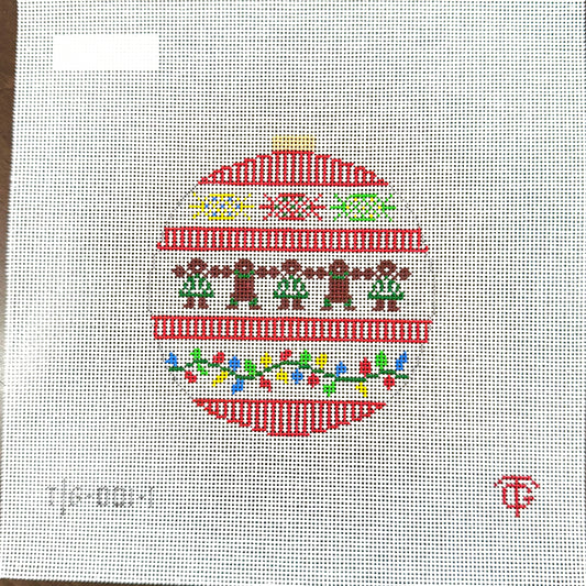Tina Griffin Designs - Gingerbread Kids Round
