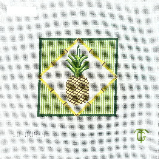 Tina Griffin Designs - Pineapple Square -4"
