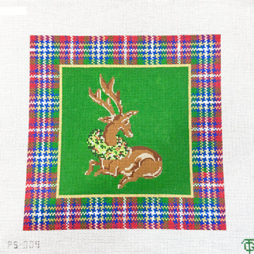 Tina Griffin Designs - Deer with Wreath