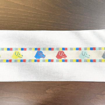 Tina Griffin Designs - Rainbow Dog Head belt