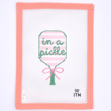 Ivy Thread Needlepoint - In a Pickle