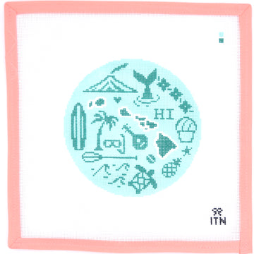 Ivy Thread Needlepoint - Hawaii Icons
