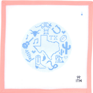 Ivy Thread Needlepoint - Texas Icons