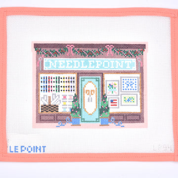 Le Point Studio - Christmas Village Needlepoint Shop