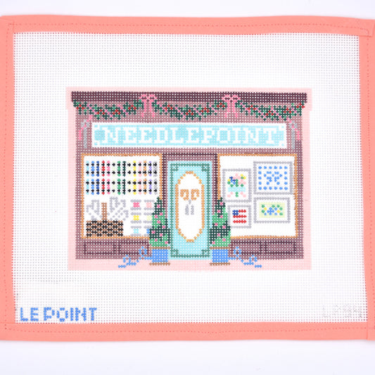 Le Point Studio - Christmas Village Needlepoint Shop