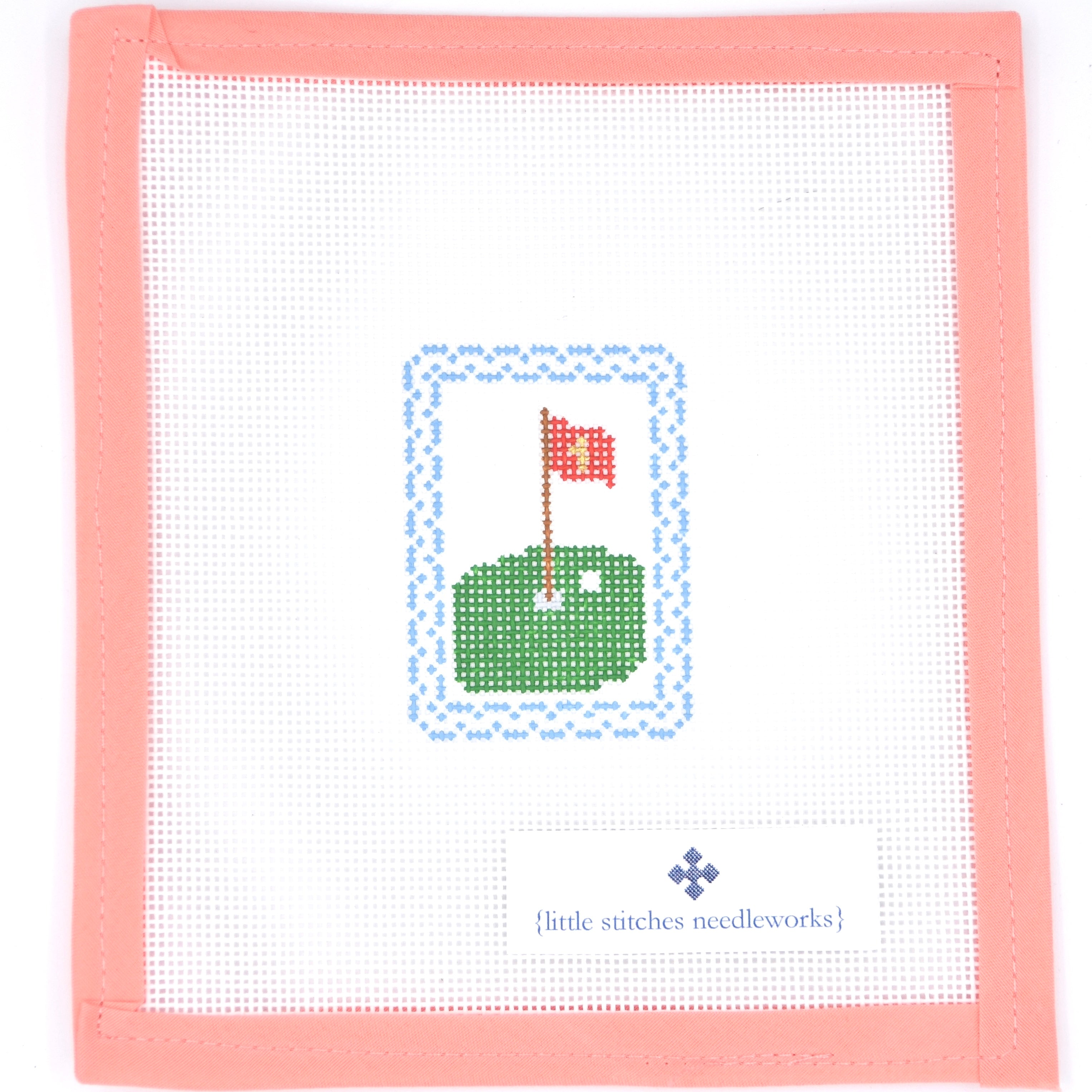Little Stitches Needleworks - Golf Patch – Carriage House Needlepoint