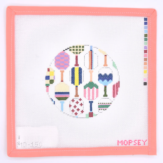 Mopsey Designs - Pickleball Ornament