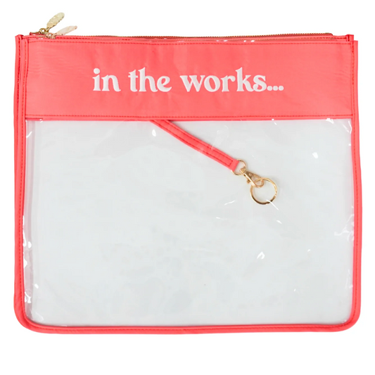 In The Works Project Bag in Coral
