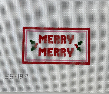 Stitch Style Needlepoint - Merry Merry