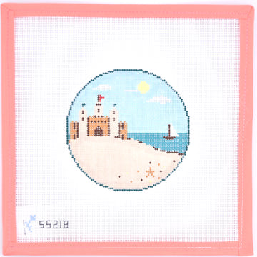 Stitch Style Needlepoint - Sandcastle