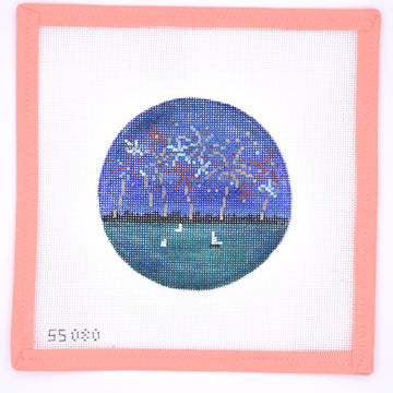 Stitch Style Needlepoint - 4th of July Fireworks