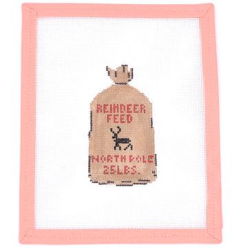 Stitch Style Needlepoint - Reindeer Feed