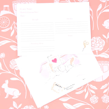 With Love by Bug - Pink Needlepoint Stitch Cards
