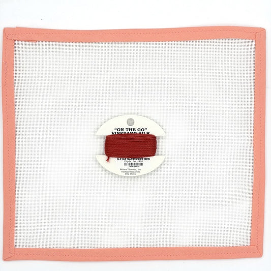Vineyard Silk To Go Card - Nantucket Red 2167