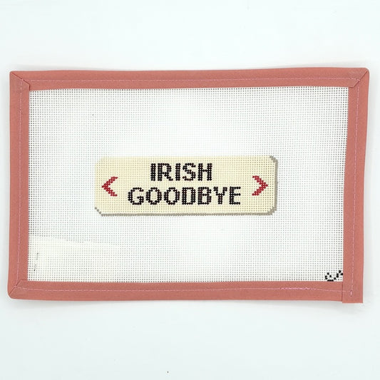 A Sunday Shoppe - Irish Goodbye Exit Sign