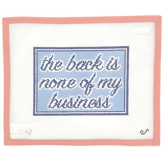 A Sunday Shoppe - The Back is None of my Business